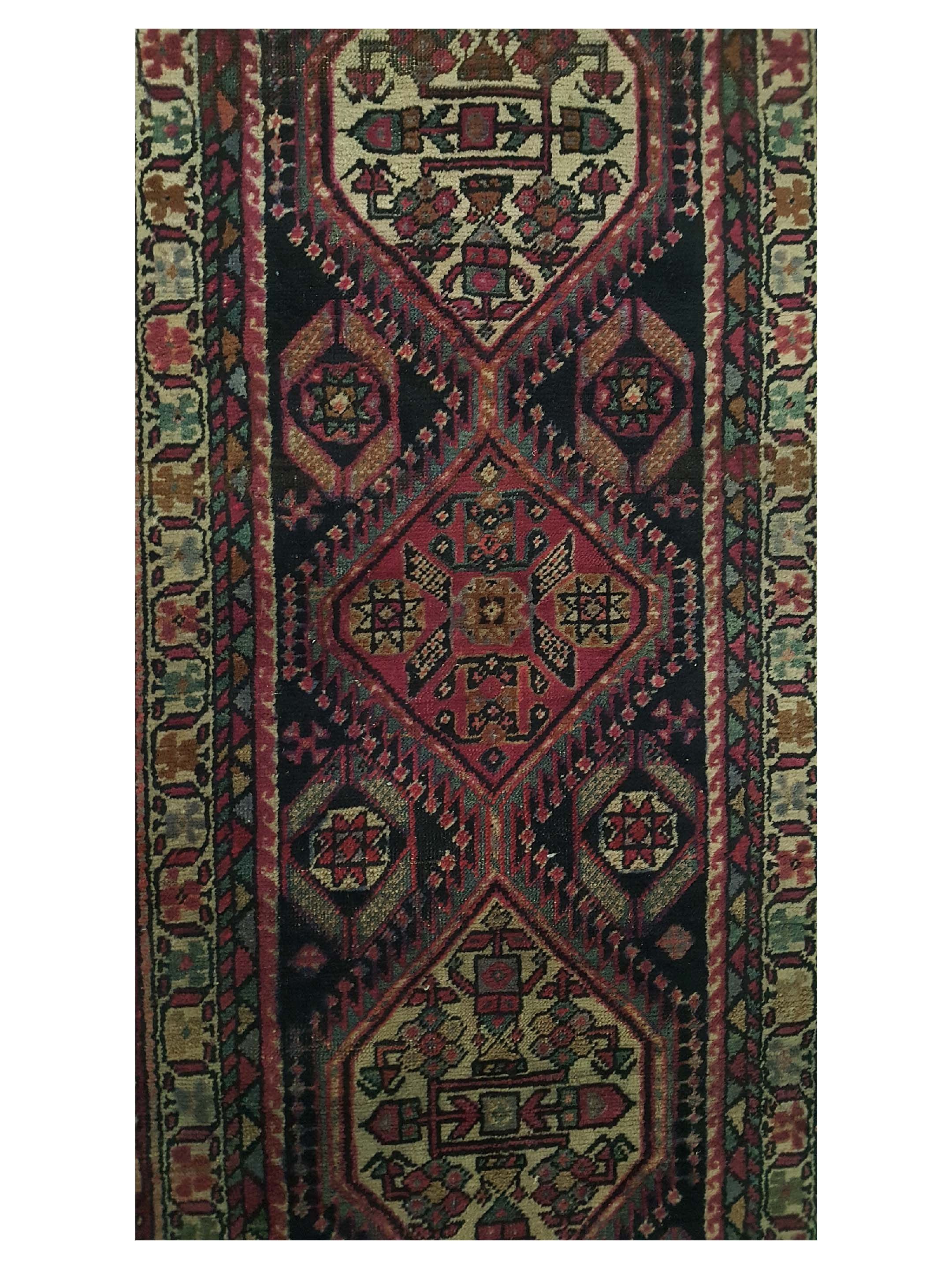 Antique Karabagh Rust 2x17 - Image 5 of 6