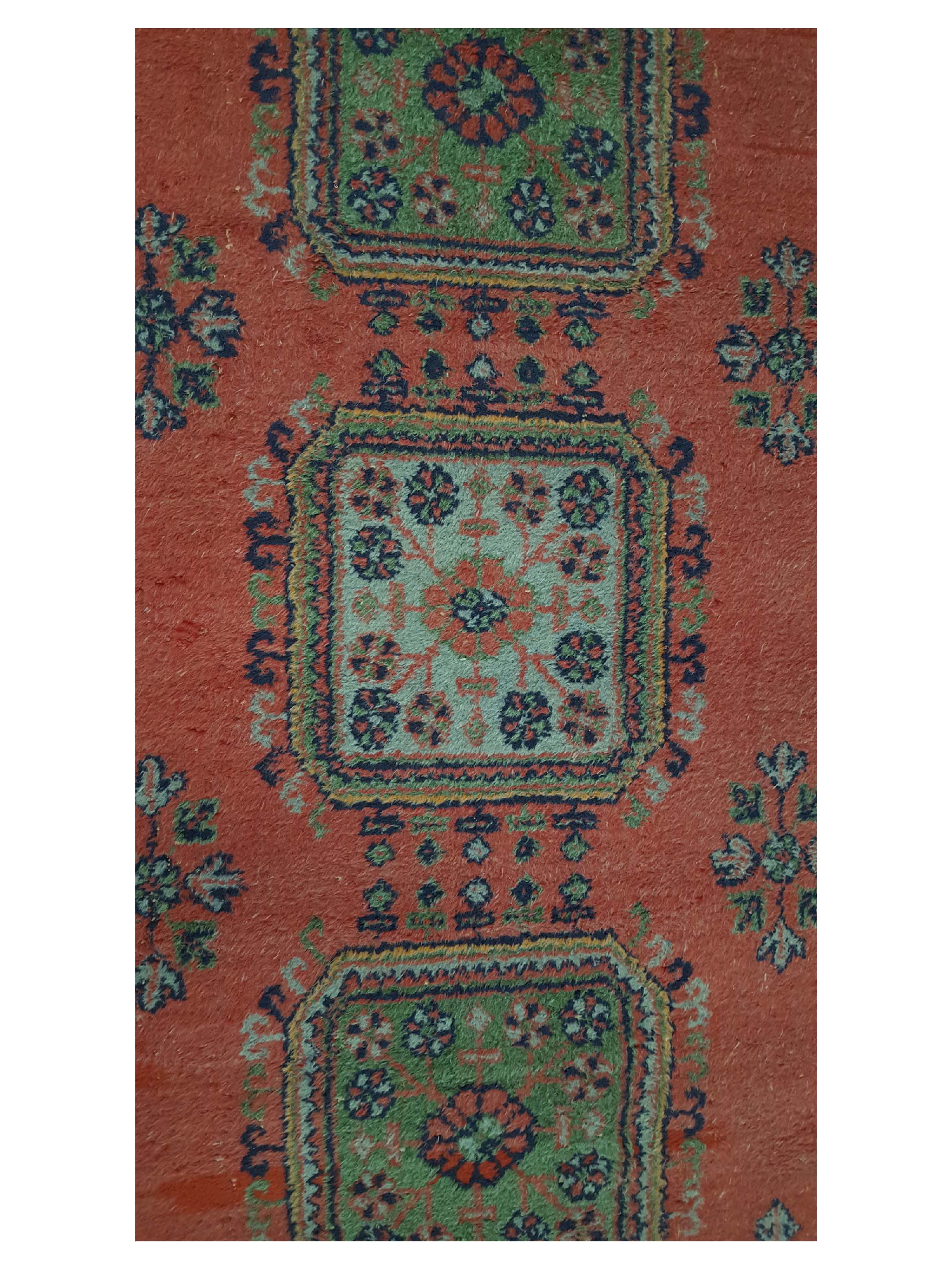 Antique Ushak Rust 5x12 - Image 5 of 6