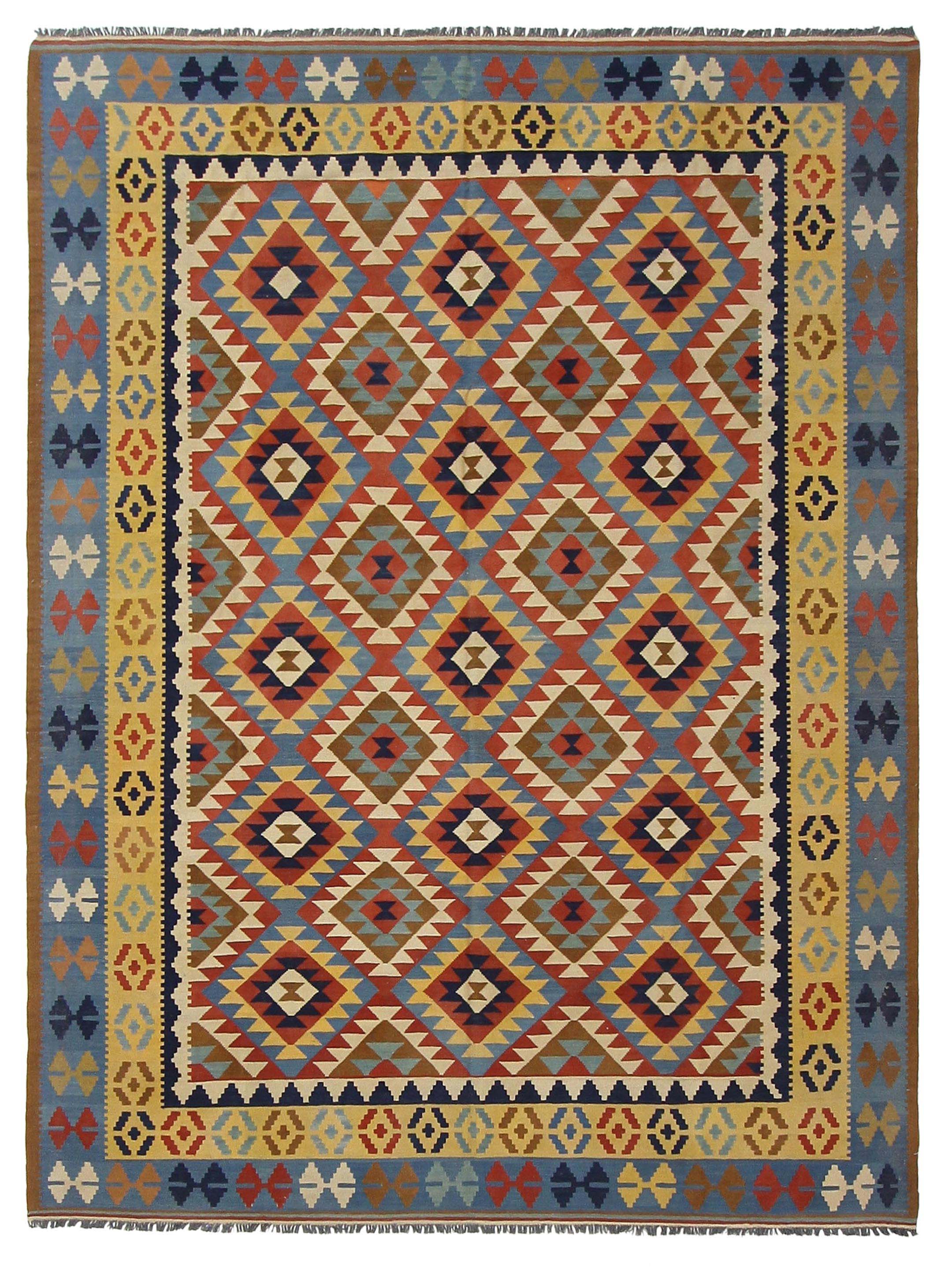 Kilim Hand Woven Multi 8x11