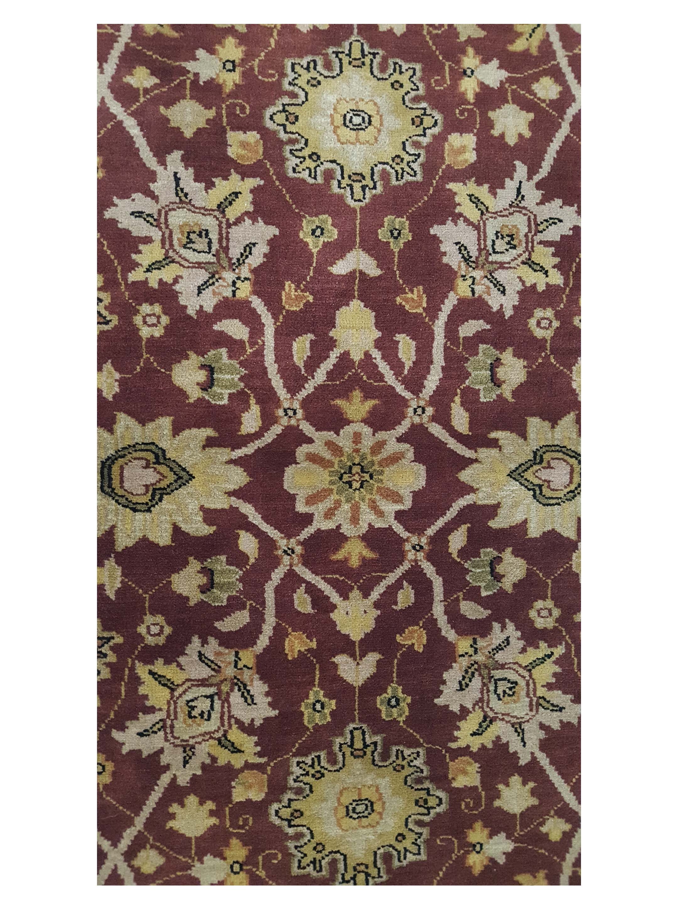 Serene Hand Knotted Brown 4x6 - Image 5 of 6