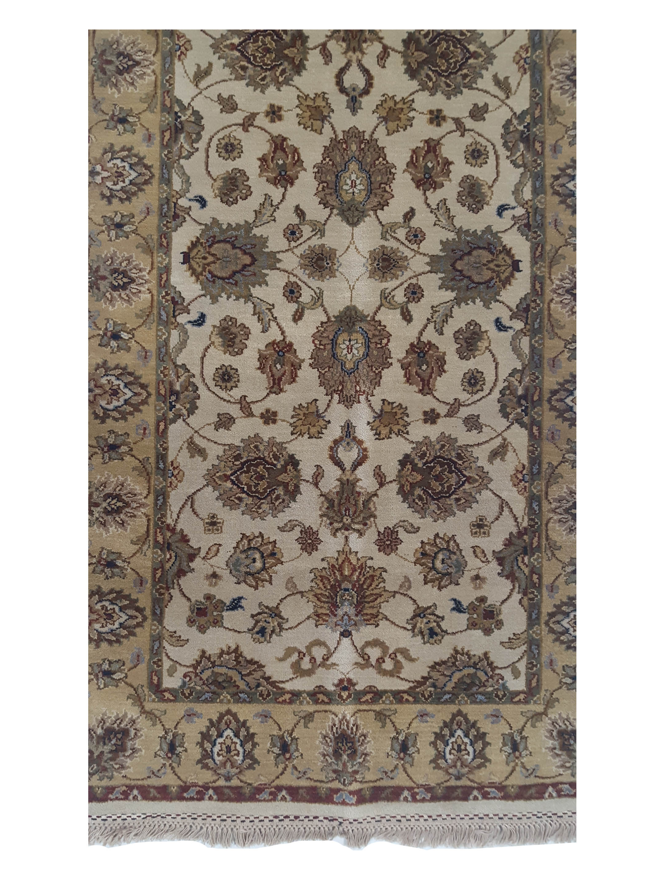 Crown Hand Knotted Ivory 3x14 - Image 3 of 4