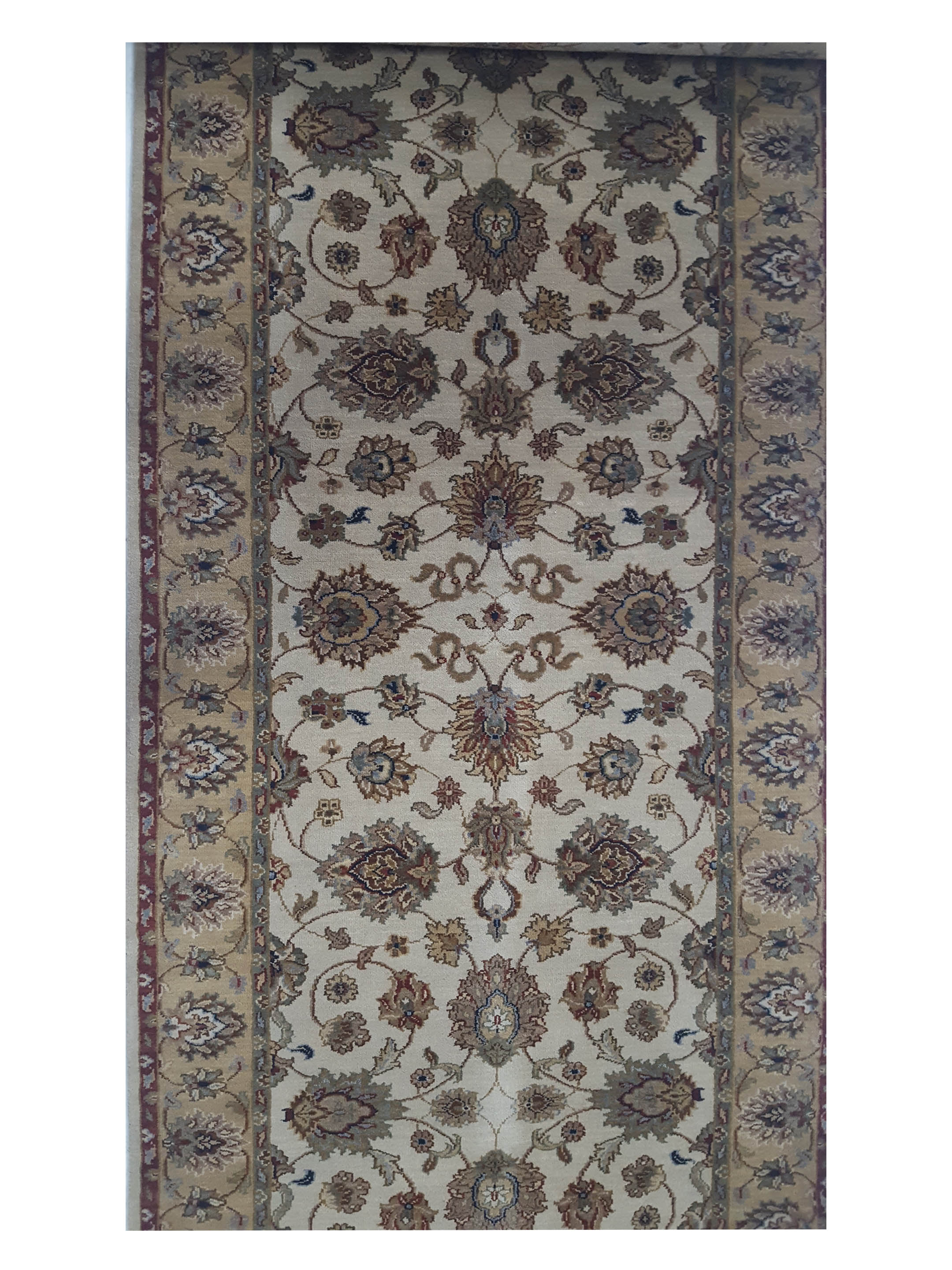 Crown Hand Knotted Ivory 3x14 - Image 4 of 4