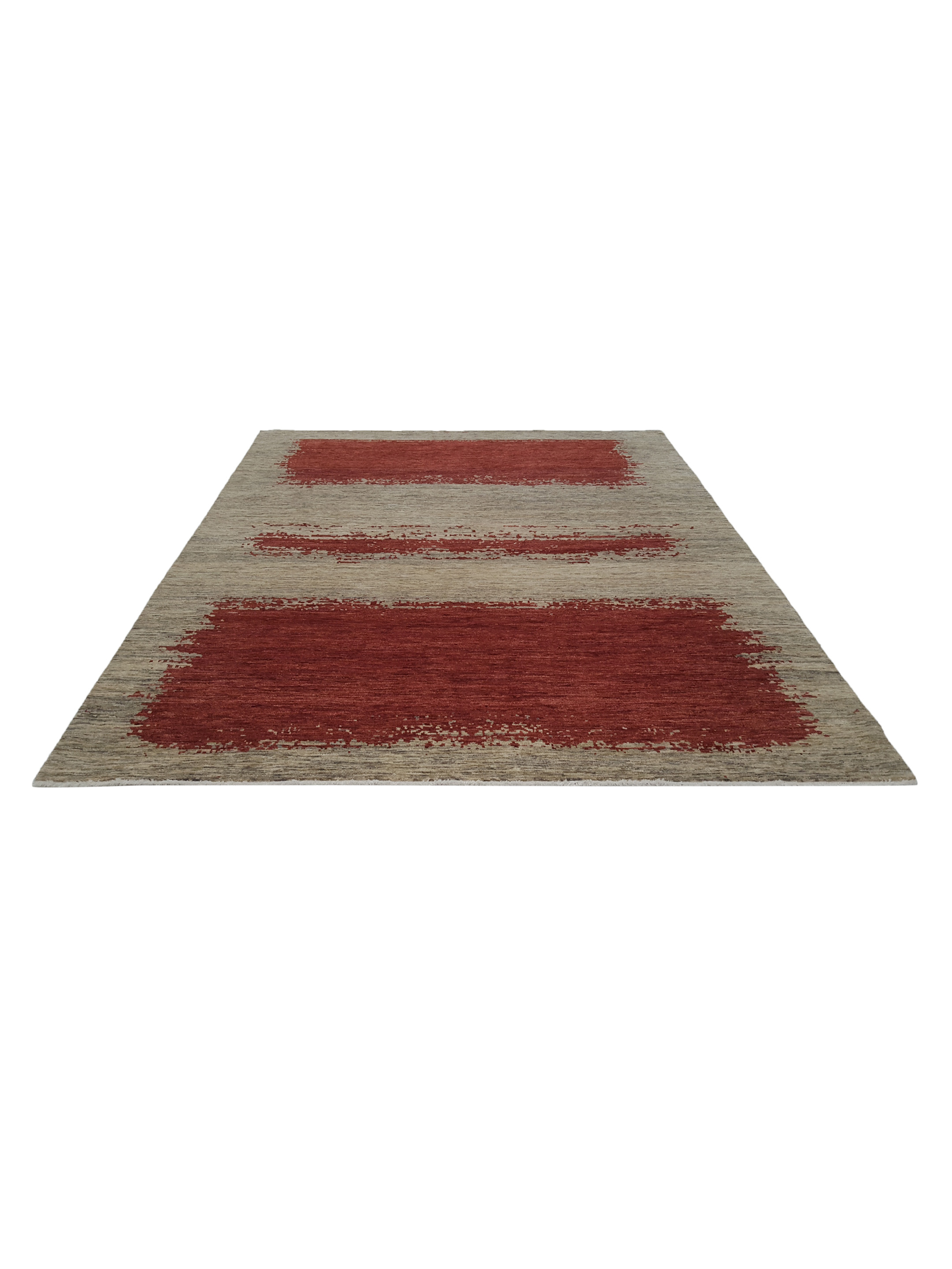 Casablanca Hand Knotted Burgundy 8x10 - Image 2 of 6