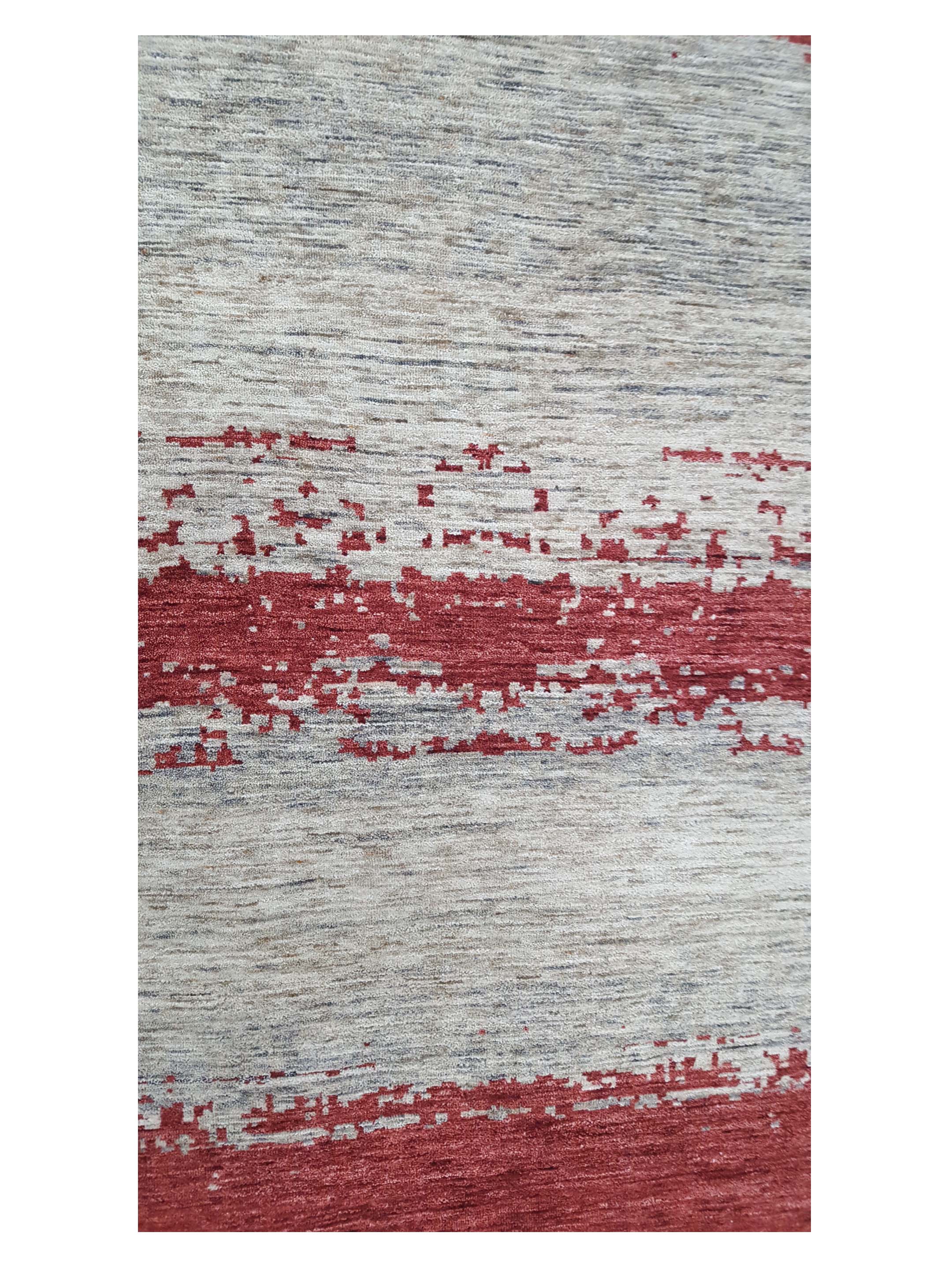 Casablanca Hand Knotted Burgundy 8x10 - Image 5 of 6