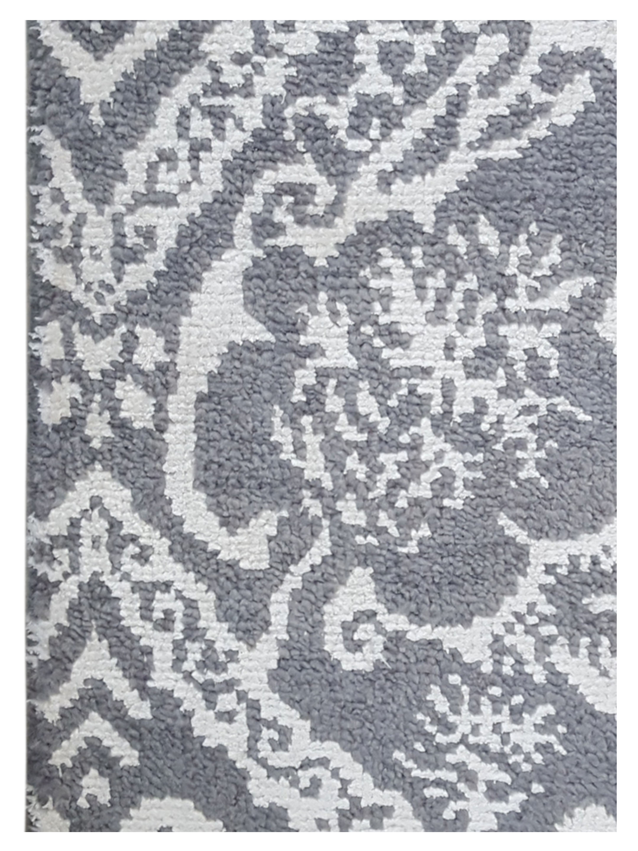 Modern Hand Knotted Lt.Grey - Image 4 of 4