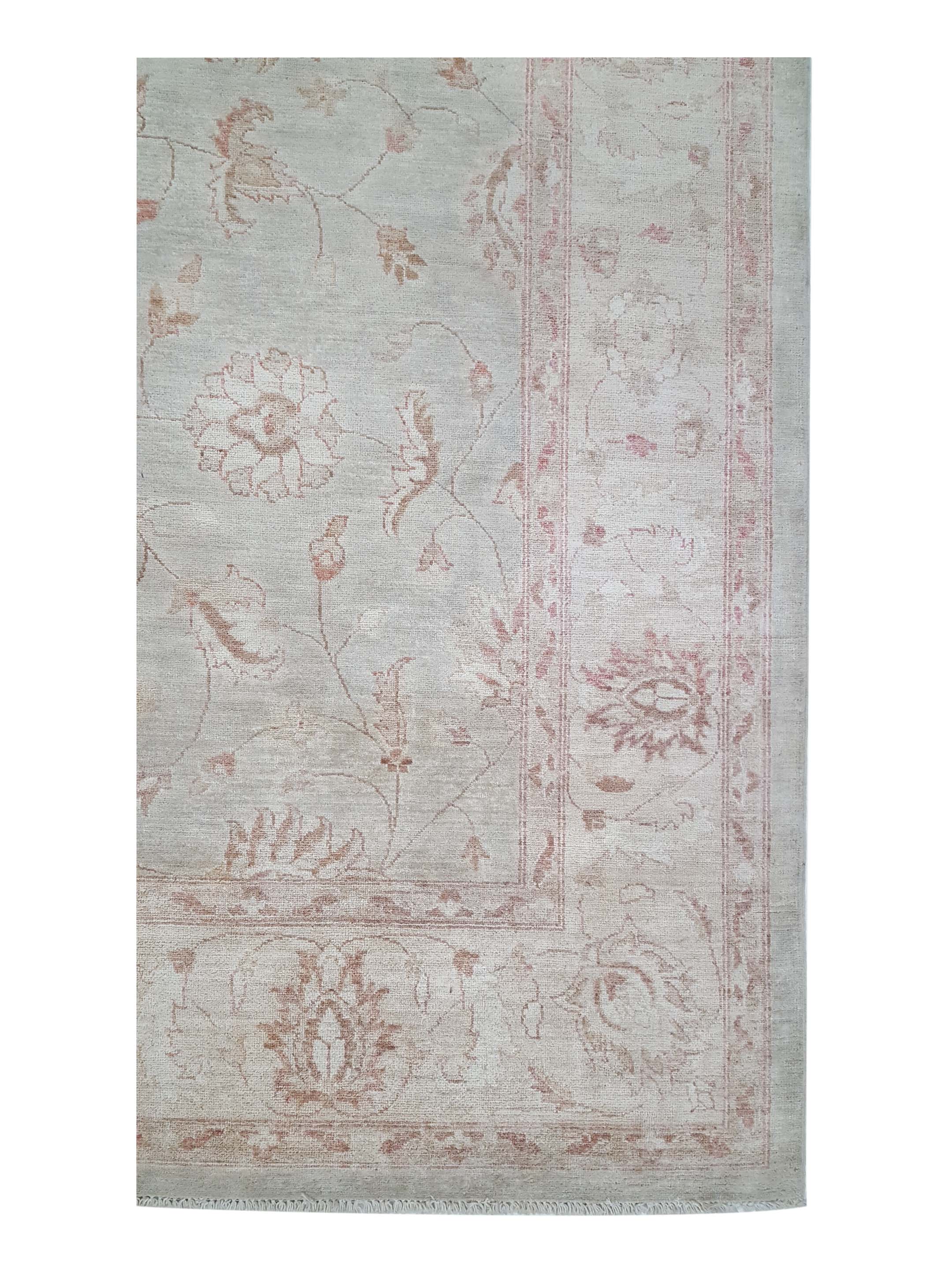 Ziegler Hand Knotted Grey 6x9 - Image 4 of 6