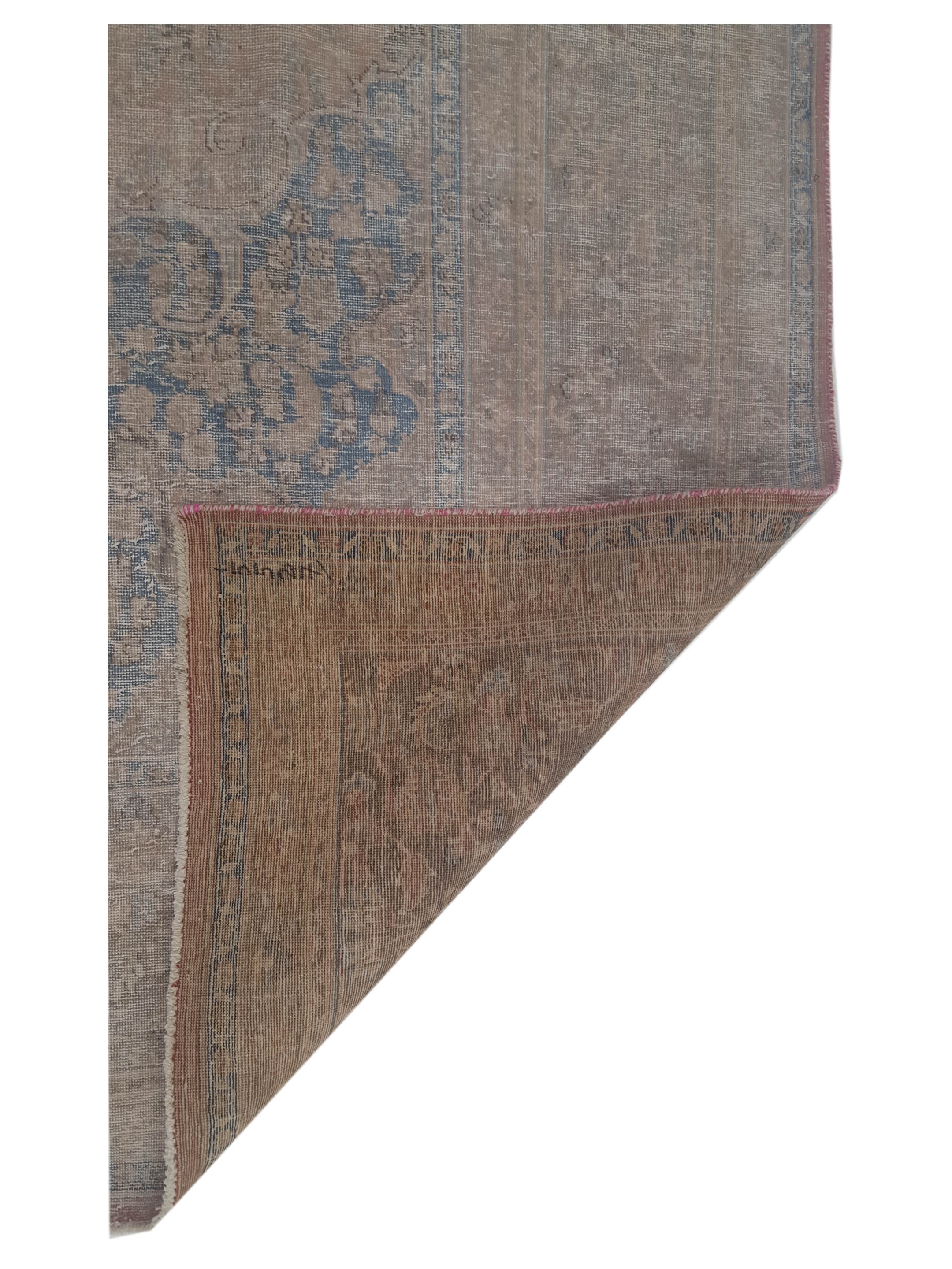 Vintage Hand Knotted Samen 10x13 - Image 3 of 6