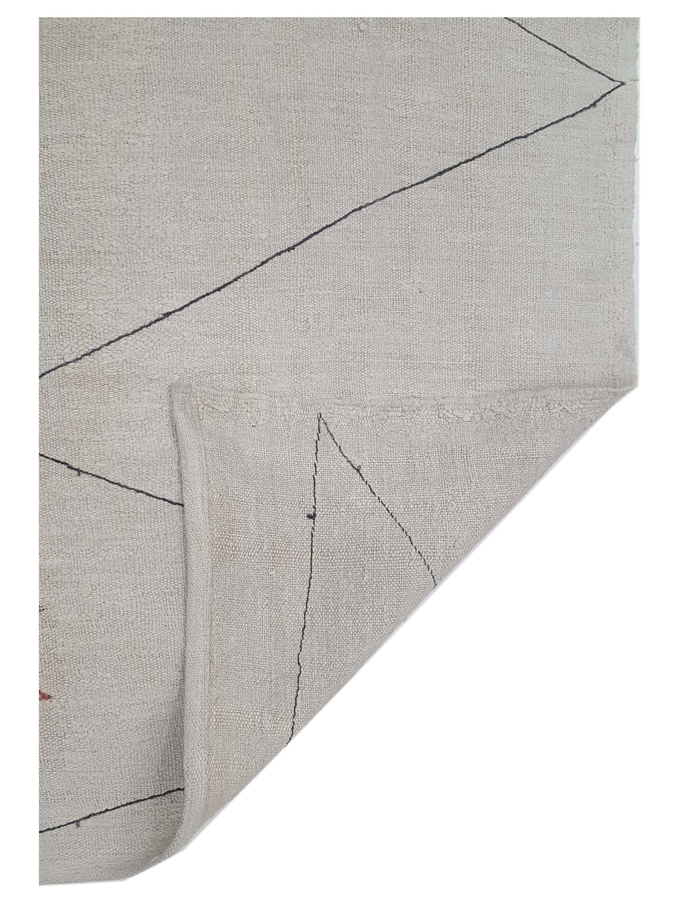 Malaga Flatweave Ivory 6x8 - Image 5 of 5