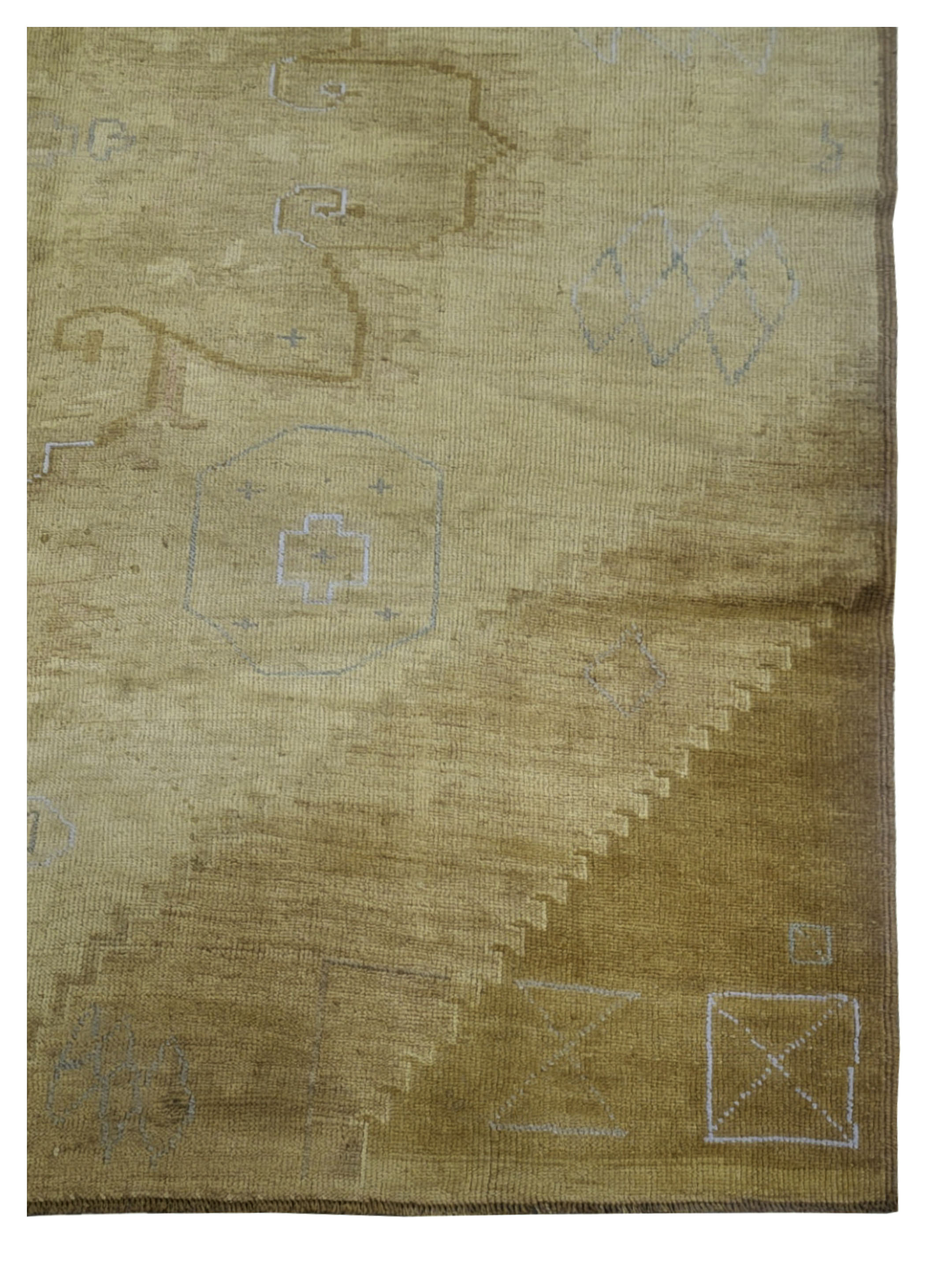 Kars Hand Knotted Latte 6x8 - Image 3 of 3